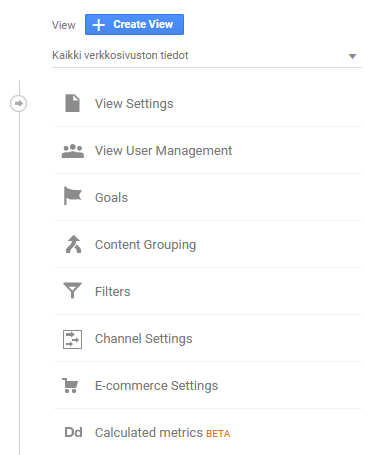 Google Analytics view user management