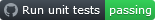 Unit test badge